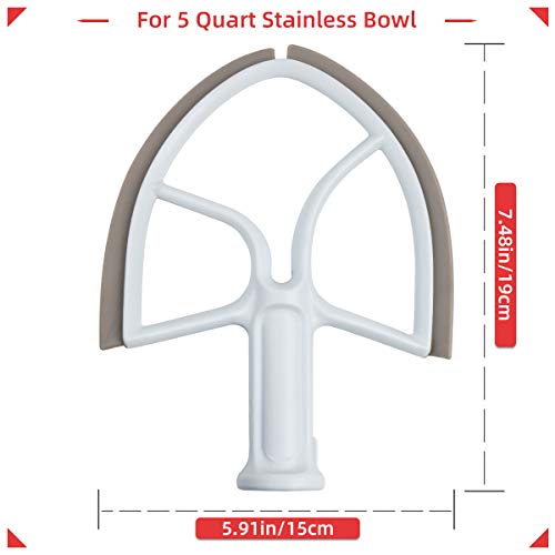 Flex Edge Beater for KitchenAid 5 Quart BowlLift Stand Mixer