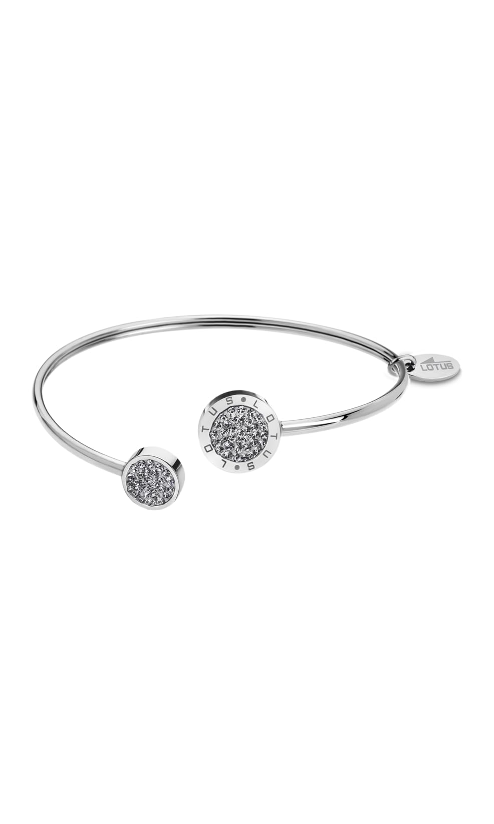 LOTUS STYLE LS1849-2/1 Women's Stainless Steel Bracelet – Sophisticated Bracelet with Polished and Refined Finish 6 cm – Ideal for Birthday Gift – Anniversary – Special Occasions