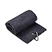 MASSWELL Golf Towel 16 X 24 Inch, Brush Tool Kits with Club Groove Cleaner, Foldable Divot Tool with Magnetic Ball Marker, Golf Ball Liner, Perfect Golf Accessories (4 in Package)