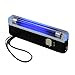 HDE Mini Portable Black Light 395 nm UV Ultra Violet Stain + Counterfeit Detection Flashlight