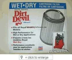 Amazon.com - Royal / Dirt Devil Filters / Cartridge Filters - Long Life ...