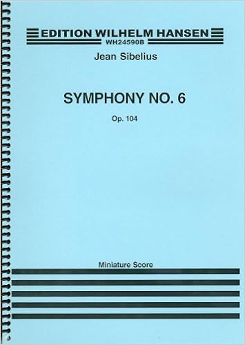 シベリウス 交響曲 第6番 ニ短調 Op 104 ウィルヘルム ハンセン社 中型スコア 本 通販 Amazon