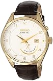 Seiko Men's SRN052 Stainless Steel Watch with Leather Band