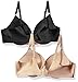 Maidenform Women's Smooth Push-up Underwire Bra 2-Pack Bundle (9476)
