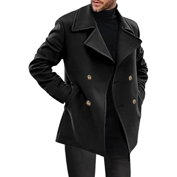 ジャケット・アウター Oversized maxi-length doublebreastedcoat Mens Double Breasted Long Trench Coat Belted Fashion Notch