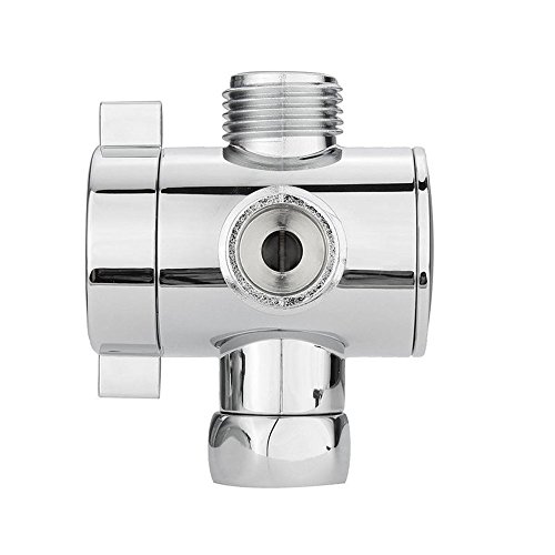 MVPSALE T - Way Adapter Socket,1/2 Inch Three Way T-Adapter Valve for Toilet Bidet Shower Head Diverter Valve