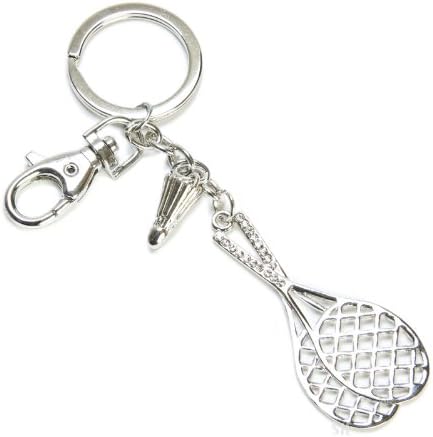 Clear Crystal Badminton Racquets and Shuttlecock