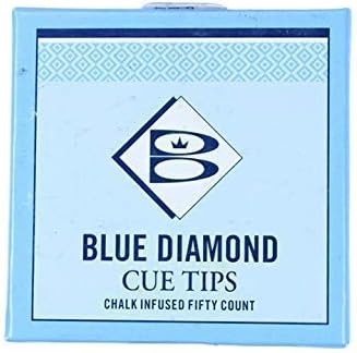 Blue Diamond Glue on Tip, 12mm (5pcs)