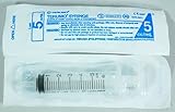 5 cc/ml 10 pcs Syringe w/o Needles New Sterile Disposable Luer Lock Tip