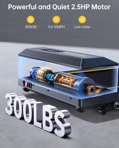 TOPUTURE Walking Pad Treadmill with 12% Incline, 4 in 1 Folding Treadmills for Home/Office, 10MPH Under Desk Treadmills, 2.5HP Portable Treadmill, Dual LED Screen, App, Bluetooth Speaker