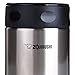 Zojirushi Steel Food Jar, Medium, Black/Stainless