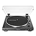 Audio-Technica AT-LP60XBT Bluetooth Fully Automatic Turntable (Black) with Samson Bluetooth Monitors Pair and Knox Gear Vinyl Brush Bundle (3 Items)thumb 1