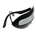 zeroUV - Futuristic Shield Single Lens Oval Party Novelty Cyclops Costume Wrap Sunglasses