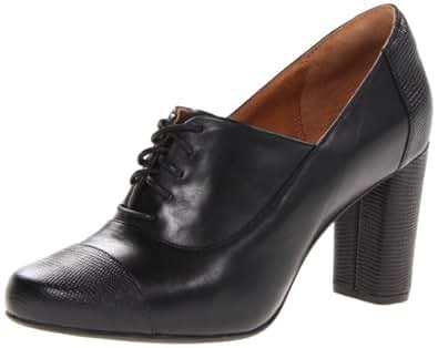 Amazon.com | Clarks Women's Loyal Aster Oxford, Black, 12