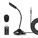 PC Microphone, XIAOKOA Plug and Play 3.5mm Jack Condenser Desktop Microphone Compatible Computer and Phone, Perfect for YouTube, Facebook, Skype Online Chatting, Gaming, Recording, Podcasting