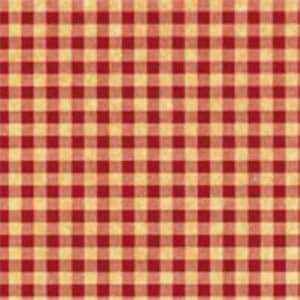 Red Kraft Gingham Tissue Paper 500 x 750mm 10 Pack