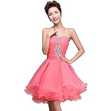 Fashion Plaza Princess Cocktail Party Dress Crystal Mini Short D0131