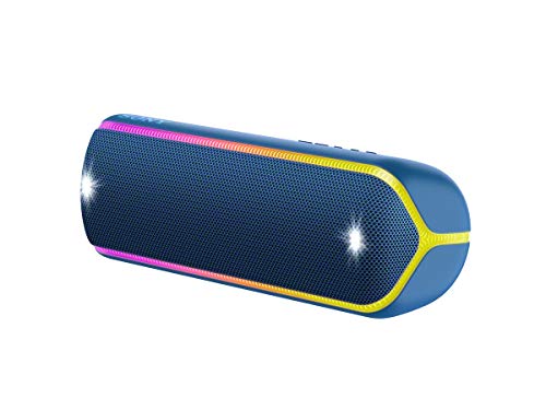 SRS-XB32 - Speaker Wireless Portatile con Extra Bass, Impermeabile e Resistente alla Polvere IP67, Effetti Luminosi…
