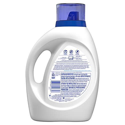 Tide Free & Gentle Laundry Detergent Liquid Soap, 64 Loads, 92 Fl Oz, He Compatible - Image 2