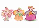 Le Toy Van Budkins Set of 3 Garden Fairy Posable Figures Premium Wooden Toys for Kids Ages 3 years & Up