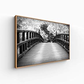 Canvas Wall Art for Living Room, Bedroom Monochrome Landscape Framed Canvas Prints for Home Decoration Ready to Hang - 16x24 inches
