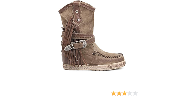 QUEEN HELENA Indianini - Botas de mujer de piel, modelo INDY21, fabricadas  en Italia Negro Size: 38 EU : Amazon.es: Zapatos y complementos