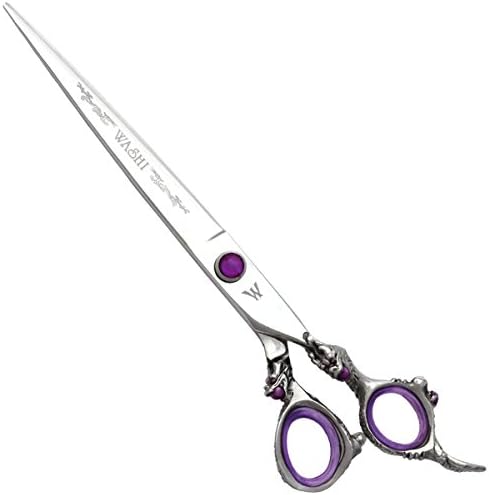 Washi Grooming - Purple Creation 8.5” Pet Groomer Shear / Scissor Heavy Duty