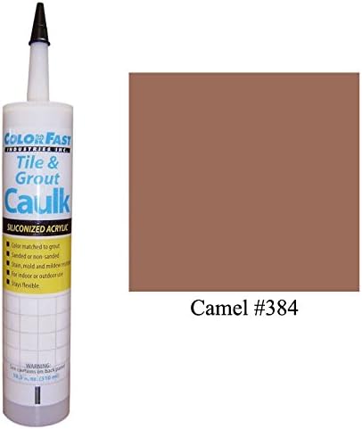 Color Fast Caulk Matched to Custom Building Products (Camel Unsanded)