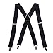 HDE Men's Big and Tall X-Back Clip Suspenders 1.5