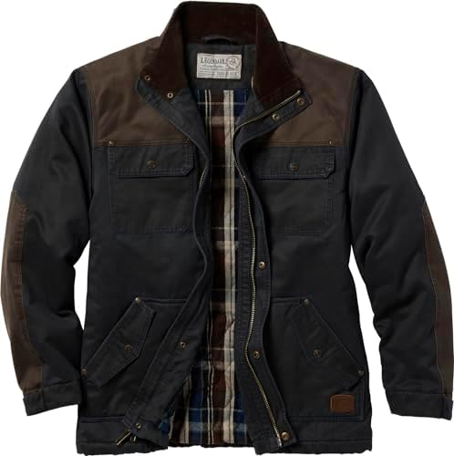 Amazon.com: Filson Tin Cloth Short Lined Cruiser Jacket Dark Tan