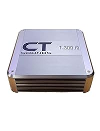 Amplificadores de Audio CT Sonidos T para coches, Brushed Titanium