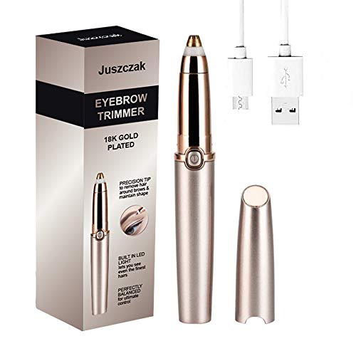 Rechargeable Eyebrow Hair Remover Eyebrow Trimmer for Women, Painless