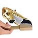 Jmkcoz Dancing Shoes Brush Wooden Suede Sole Shoe Brush Cleaner Cleaning Brush for Modern Latin Dance Shoes Wire Brush