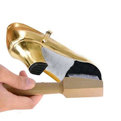 Jmkcoz Dancing Shoes Brush Wooden Suede Sole Shoe Brush Cleaner Cleaning Brush for Modern Latin Dance Shoes Wire Brush - Thumbnail 3