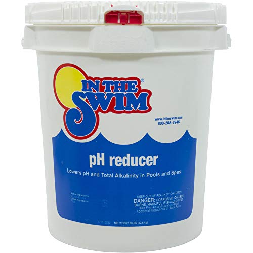 In The Swim Pool Granular pH Reducer - 50 Pound Bucket