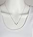 SPUNKYsoul Deer Antler Necklace Silver