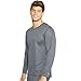 Duofold Men's Mid Weight Varitherm Crew Neck Thermal Shirt, Black, Medium