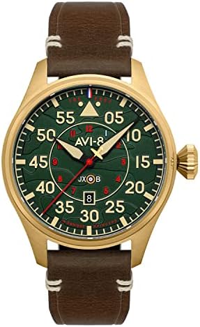 Amazon.com: AVI-8 Mens 43mm Hawker Hurricane Kent Automatic Sussex