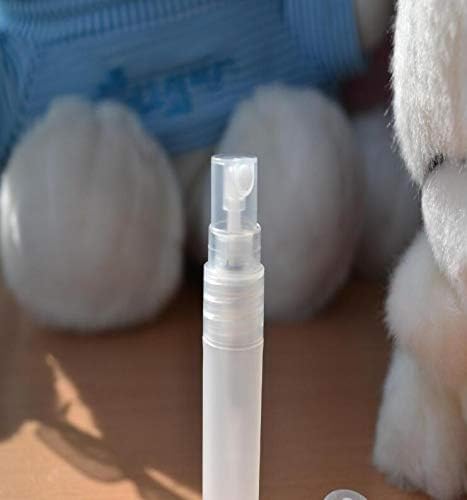 VASANA 6Pcs 10ml 1/3oz Mini Portable Pen Perfume Bottle Spray Bottle Small Sample Empty Refillable Containers Fragrances Atomizer Bottles Transparent Plastic Pen Shape Travel Set - Image 5