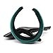 OAOLEER Padded Headbands Fashion Women Thick Velvet 90s Hair Accessories Head Band Fashion Headwear Wide Plastic Hairbands For Woman (2-Green)