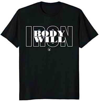 D039 IRON BODY IRON WILL Gym Rabbit T Shirt Workout Fitness
