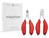 SnippyKlipps Nail Clipper Kit! Manicure Pedicure Set with Ingrown Toenail Tool and Thick Nails Clipper - Strong and Sharp Fingernail and Toe Nail Clippers - Professional Nail Cutter For Men and Women
