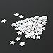 HUELE 15000PCS Shining Star Confetti Glitter Star Sequins for Crafts DIY Nail Art and Party Decoration, Holographic Silver(6MM)