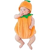 CNGYNI Infant Halloween Costume Baby Boy Girl Pumpkin Cutie Pie Costume