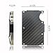 Martrams Carbon Fiber Credit Card Holder RFID Blocking Money Clip Wallet