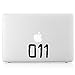 Stranger Things Eleven Tattoo 011 - Apple Macbook Laptop Vinyl Sticker Decal