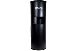ION Wipes Gym Wipe Dispenser Stand – Stainless Steel Floor Dispenser with Built-in Trash Can, Suitable for Gyms, Fitness, Off