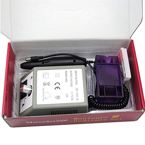 Forart Electric Nail File Drill Machine Kit, Manicure Grinding Polishing Buffer and Smooth Nails Device Tools Sets - Thumbnail 4