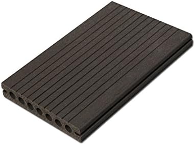 Cali Bamboo - BamDeck 3G Composite Decking, Charcoal Gray Reversible Plank - Sample Size 4" L x 5 7/16" W x 13/16" H