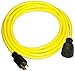 Conntek 20591 Extra-Heavy Duty L14-20 Generator Cord, 25 - Feet, Yellow